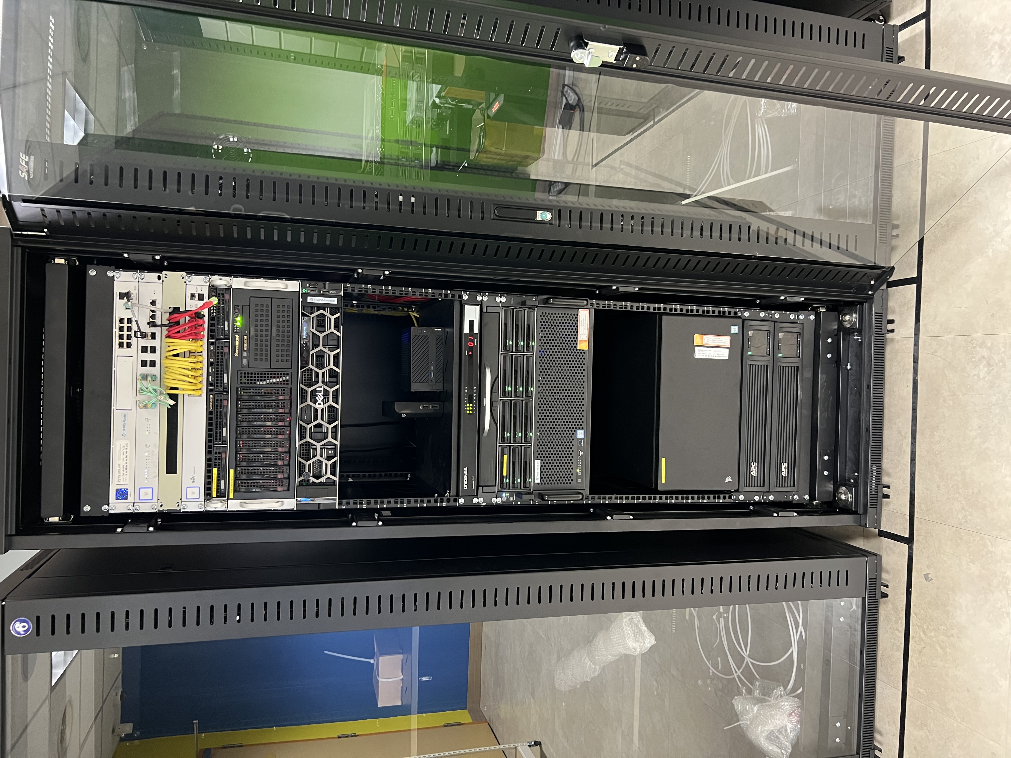 Moved to New Server Room!