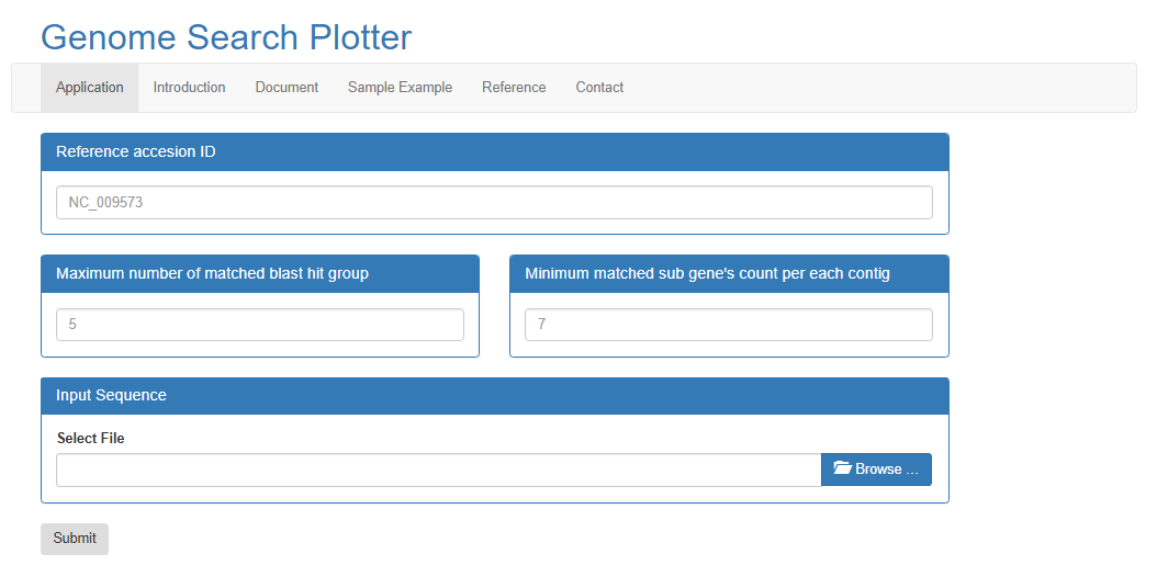 Genome Search Plotter
